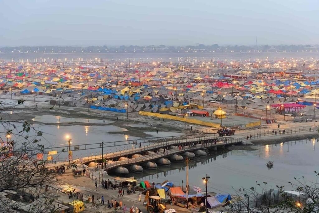 mahakumbh mela prayagraj 2025 view
